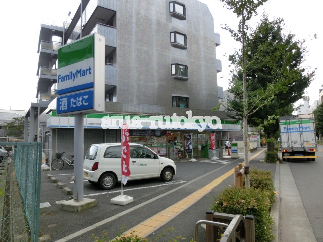 コンビ二：ファミリーマート武蔵野中町新道店　217m