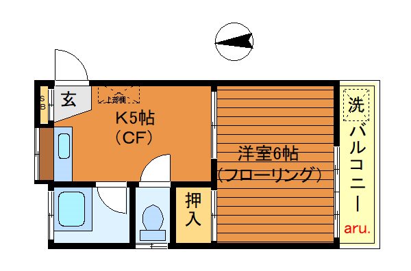 荒木ハウス 間取り