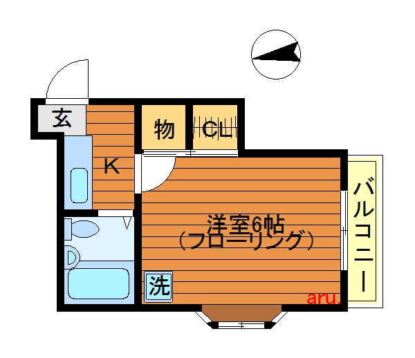 アーバンハイツ東町 間取り