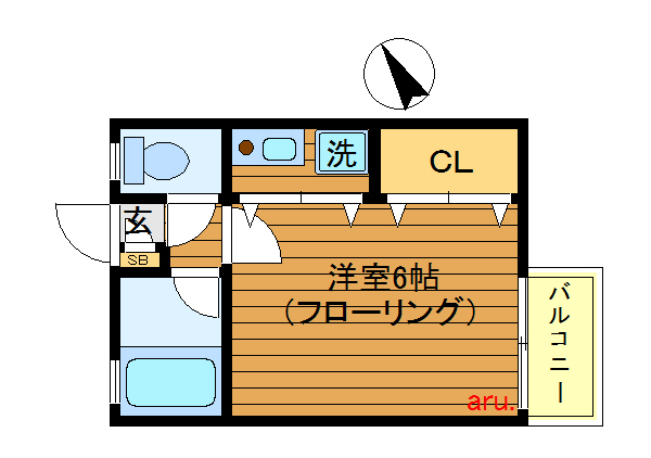 カミサトハイム 間取り