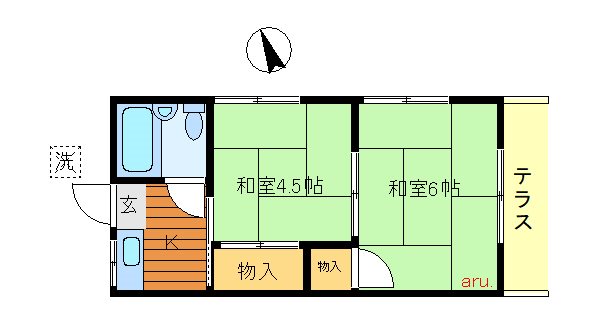 吉祥ハウス 間取り