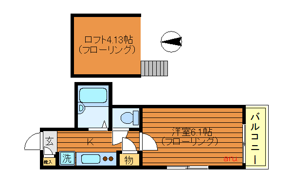パルテール井の頭 間取り
